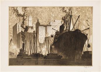 MARTIN LEWIS The Big Freighter.